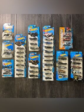 Hot Wheels Matchbox Batman Car Lot (39 cars)